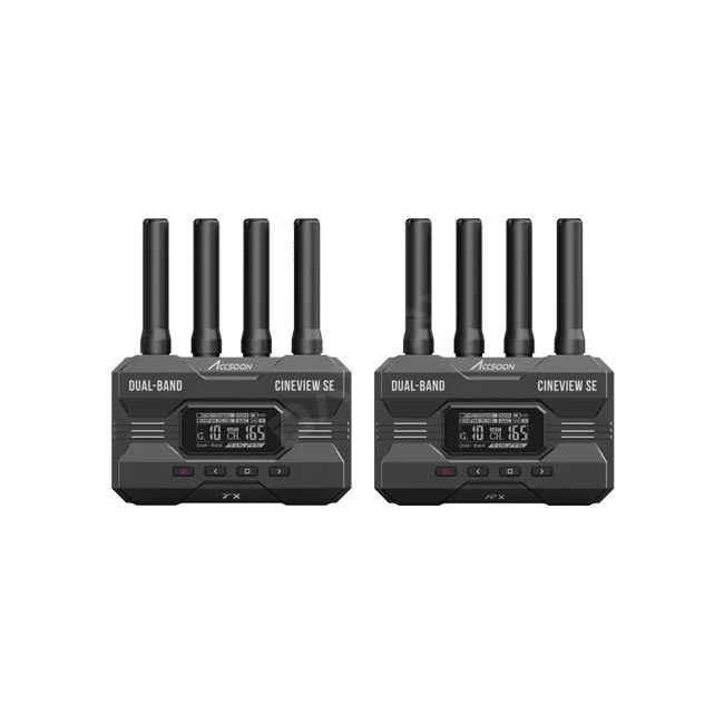 Accsoon CineView SE TX/RX Kit 無線圖傳發射器與接收器正面