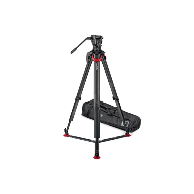 Sachtler aktiv10 flowtech100 Kit 三腳架組含油壓雲台與收納袋